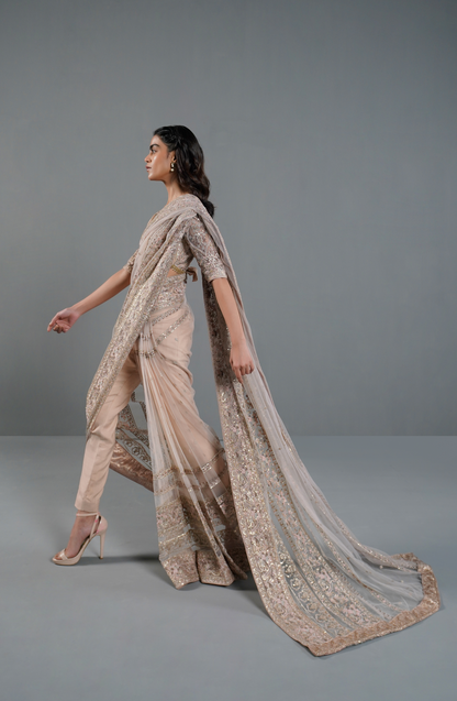 HSY Trousseau Luxury Saree for wedding and Party