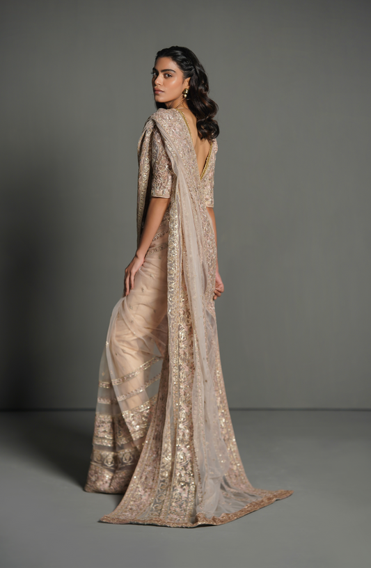 HSY Trousseau Luxury Saree for wedding and Party