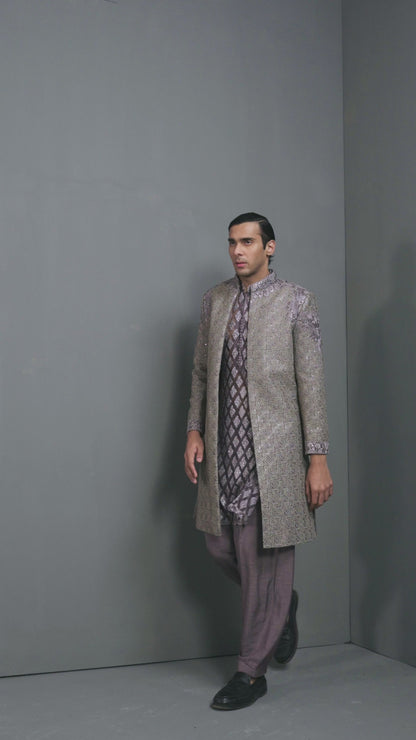 HSY Trousseau Luxury Designer Sherwani for men in USA